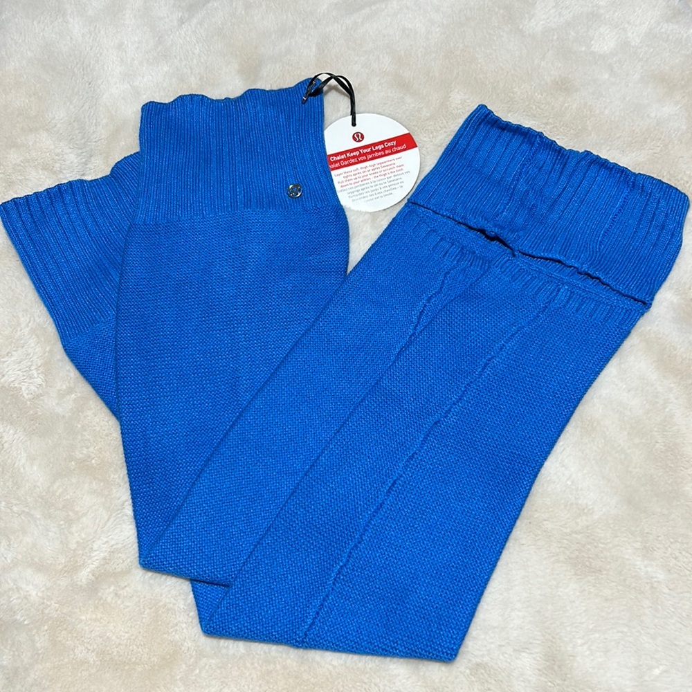 lululemon athletica Blue Leg Warmers